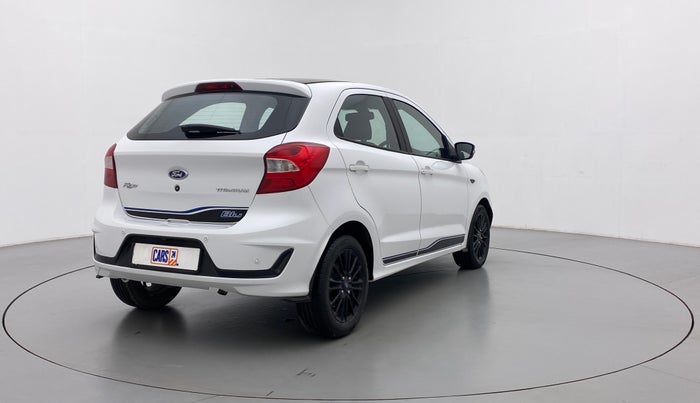 2019 Ford New Figo 1.2 TITANIUM BLU, Petrol, Manual, 38,943 km, Right Back Diagonal