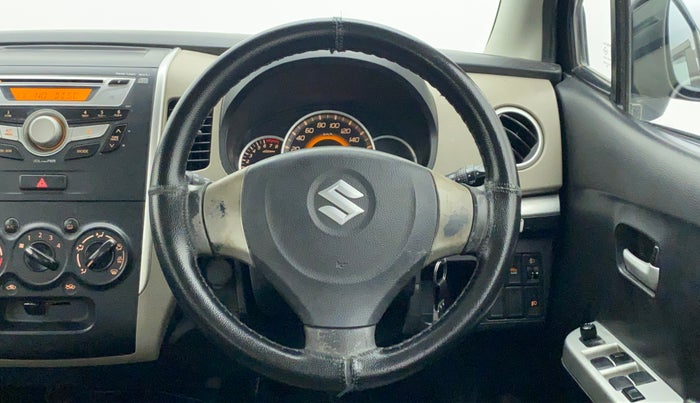 2014 Maruti Wagon R 1.0 VXI, Petrol, Manual, 47,804 km, Steering Wheel Close Up