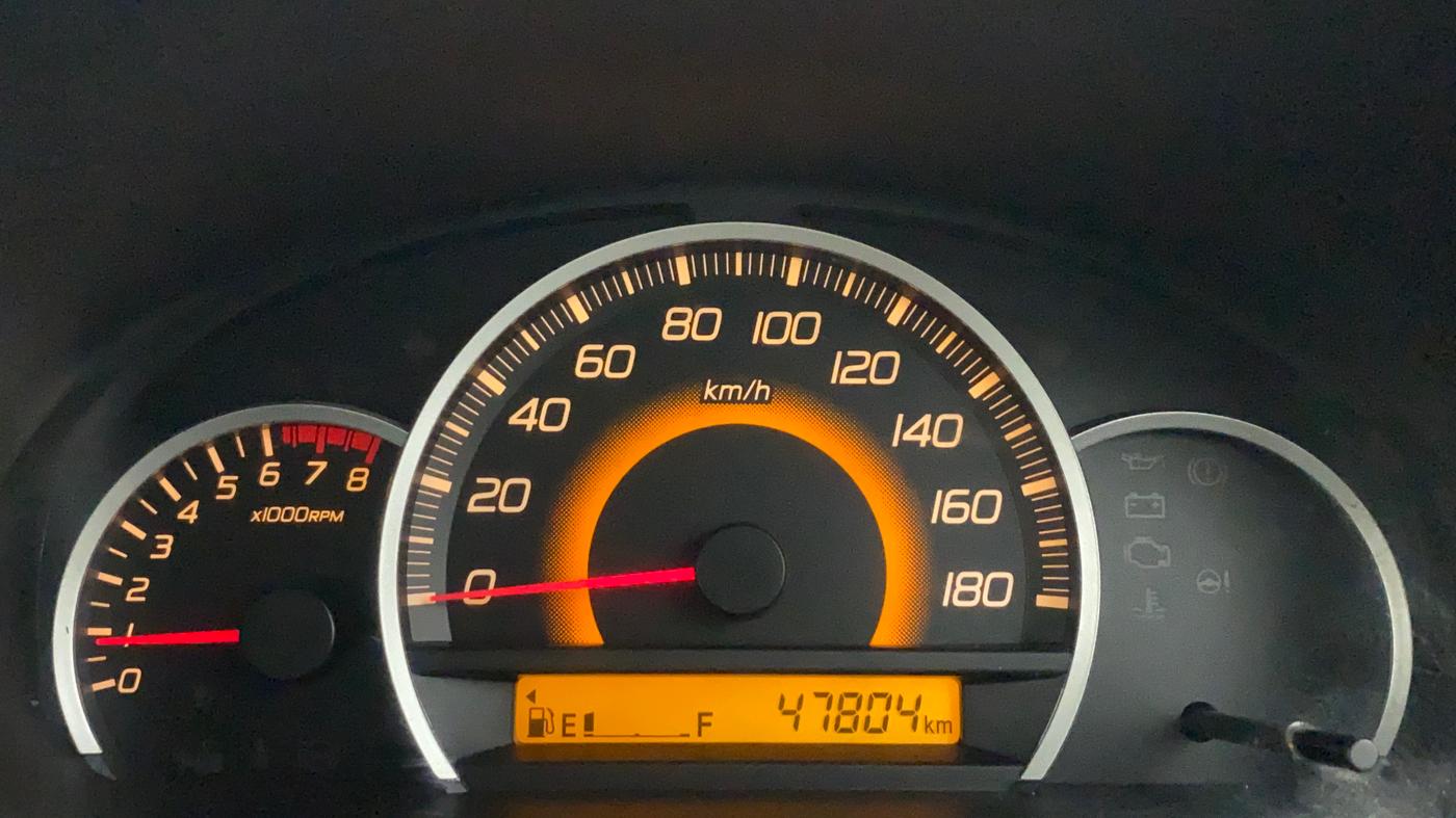 2014 Maruti Wagon R 1.0 VXI, Petrol, Manual, 47,804 km, Odometer Image