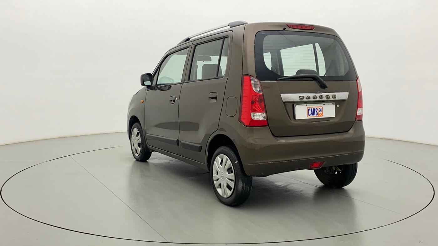 2014 Maruti Wagon R 1.0 VXI, Petrol, Manual, 47,804 km, Left Back Diagonal