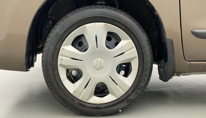 2014 Maruti Wagon R 1.0 VXI, Petrol, Manual, 47,804 km, Left Front Wheel