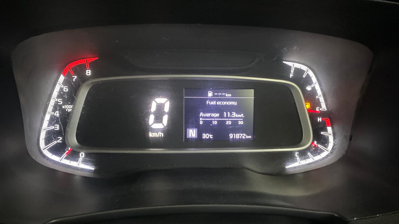 2021 KIA SONET HTX 1.0 IMT, Petrol, Manual, 91,501 km, Odometer Image