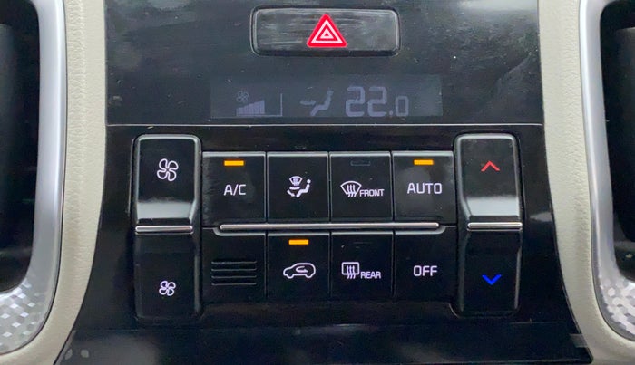 2021 KIA SONET HTX 1.0 IMT, Petrol, Manual, 7,115 km, Automatic Climate Control