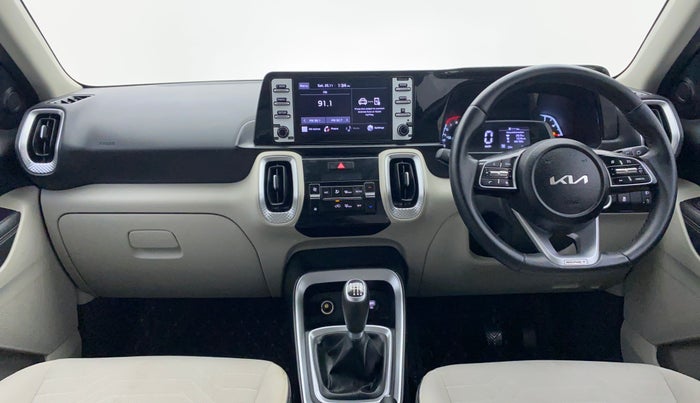 2021 KIA SONET HTX 1.0 IMT, Petrol, Manual, 7,115 km, Dashboard