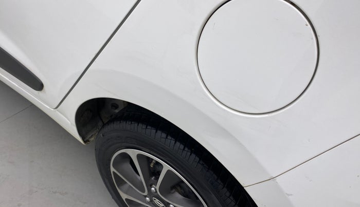 2019 Hyundai Grand i10 SPORTZ AT 1.2 KAPPA VTVT, Petrol, Automatic, 37,965 km, Left quarter panel - Slightly dented
