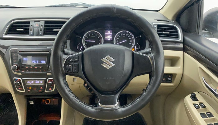 2016 Maruti Ciaz ZXI, Petrol, Manual, 87,932 km, Steering Wheel Close Up