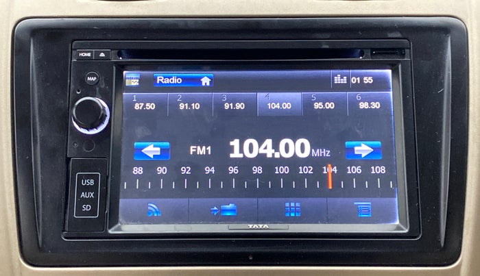 2013 Tata Manza VX QUADRAJET, Diesel, Manual, 33,528 km, Infotainment System