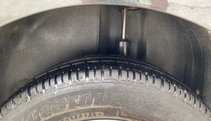 2015 Volkswagen Polo HIGHLINE1.2L, Petrol, Manual, 76,881 km, Left Rear Tyre Tread