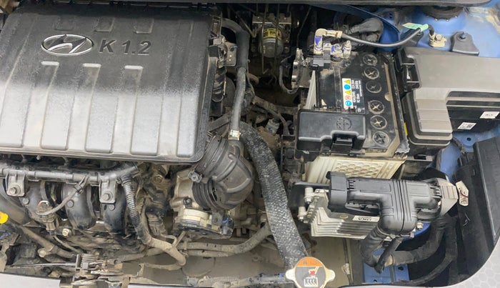 2020 Hyundai GRAND I10 NIOS SPORTZ AMT 1.2 KAPPA VTVT, Petrol, Automatic, 38,213 km, Engine View - Left