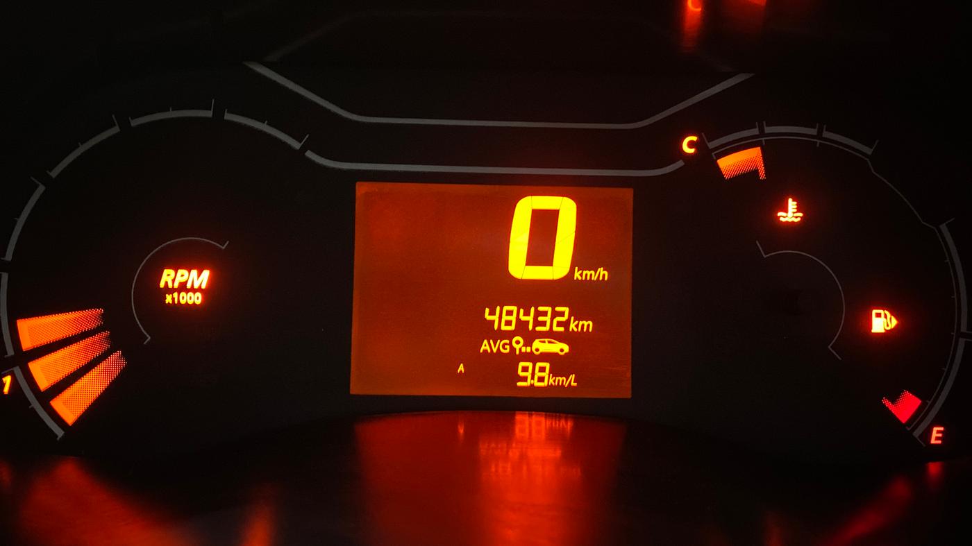 2022 Renault Kiger RXE MT, Petrol, Manual, 48,424 km, Odometer Image