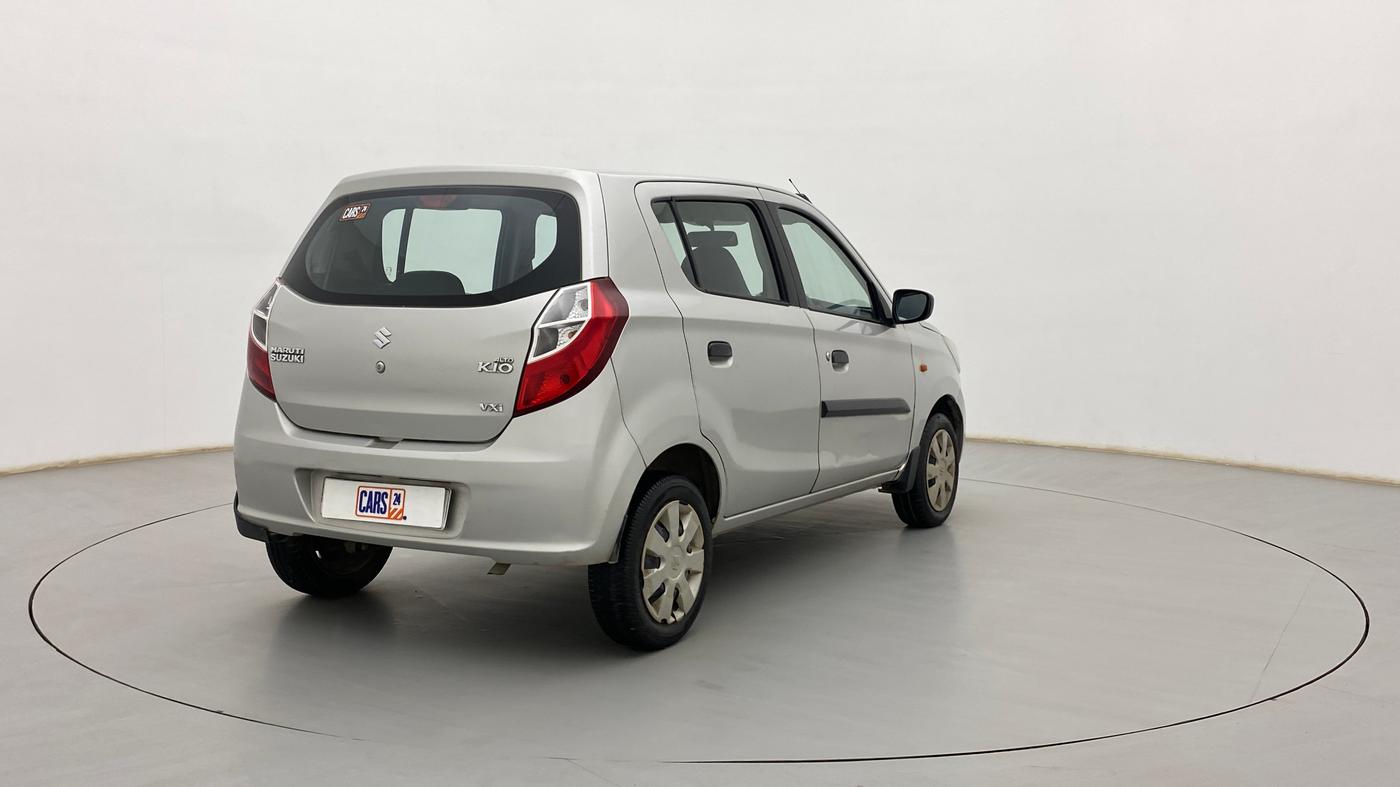 2016 Maruti Alto K10 VXI, Petrol, Manual, 79,353 km, Right Back Diagonal