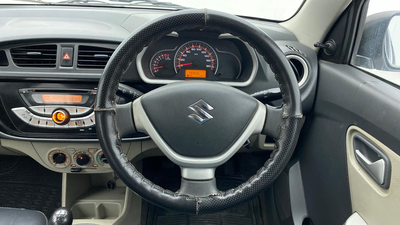 2016 Maruti Alto K10 VXI, Petrol, Manual, 79,353 km, Steering Wheel Close Up