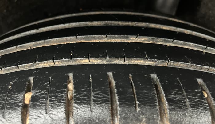 2021 Maruti Baleno ZETA CVT PETROL 1.2, Petrol, Automatic, 36,503 km, Left Rear Tyre Tread