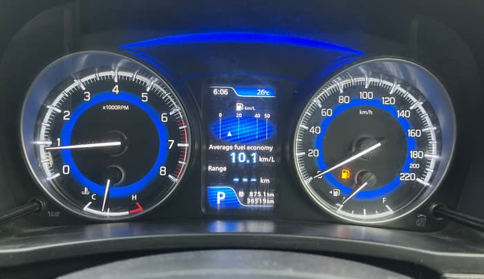 2021 Maruti Baleno ZETA CVT PETROL 1.2, Petrol, Automatic, 36,503 km, Odometer Image