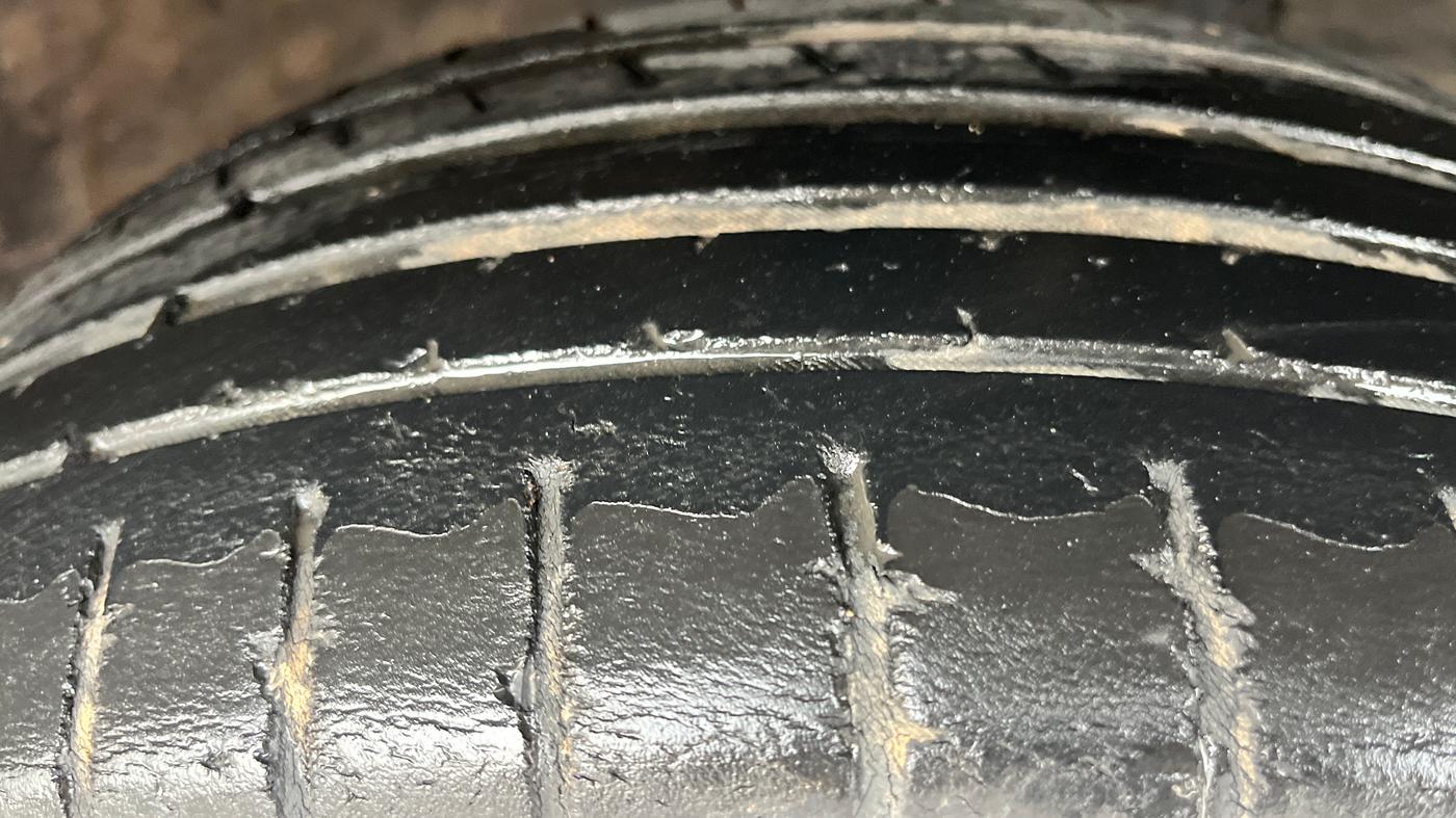 2021 Maruti Baleno ZETA CVT PETROL 1.2, Petrol, Automatic, 36,503 km, Right Front Tyre Tread