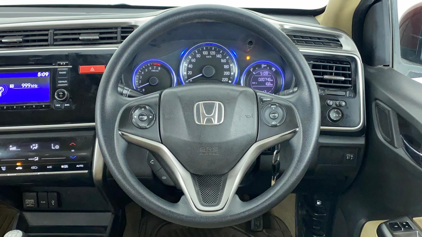 2014 Honda City 1.5L I-VTEC V MT, Petrol, Manual, 20,904 km, Steering Wheel Close Up