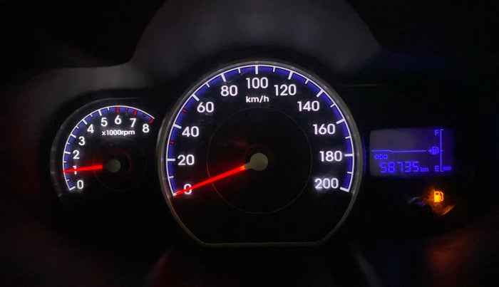 2013 Hyundai i10 SPORTZ 1.1, Petrol, Manual, 58,732 km, Odometer Image