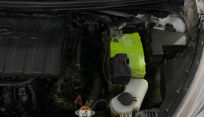 2018 Hyundai Grand i10 SPORTZ (O) AT 1.2 KAPPA VTVT, Petrol, Automatic, 19,832 km, Engine View - Left