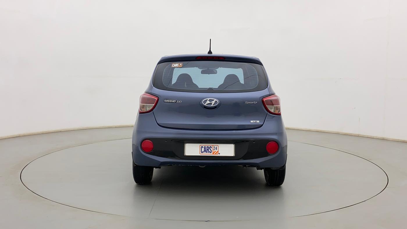 2017 Hyundai Grand i10 SPORTZ 1.2 KAPPA VTVT, Petrol, Manual, 71,791 km, Back/Rear