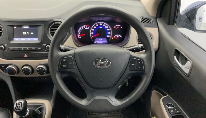 2017 Hyundai Grand i10 SPORTZ 1.2 KAPPA VTVT, Petrol, Manual, 71,791 km, Steering Wheel Close Up