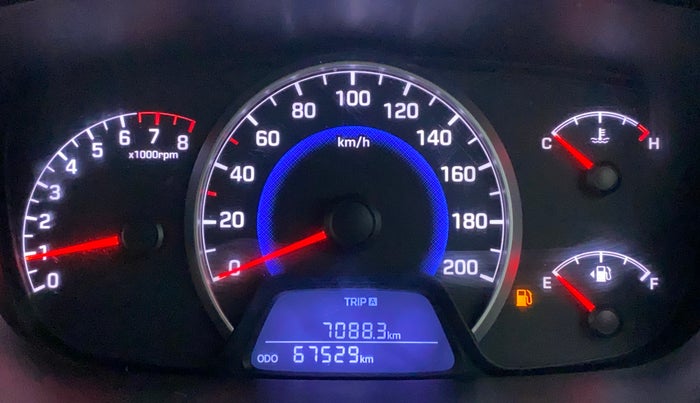 2016 Hyundai Grand i10 MAGNA 1.2 KAPPA VTVT, Petrol, Manual, 67,529 km, Odometer Image