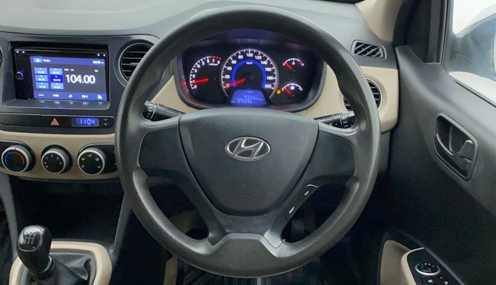 2016 Hyundai Grand i10 MAGNA 1.2 KAPPA VTVT, Petrol, Manual, 67,529 km, Steering Wheel Close Up