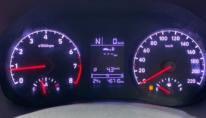 2017 Hyundai Verna 1.6 EX VTVT AT, Petrol, Automatic, 46,701 km, Odometer Image