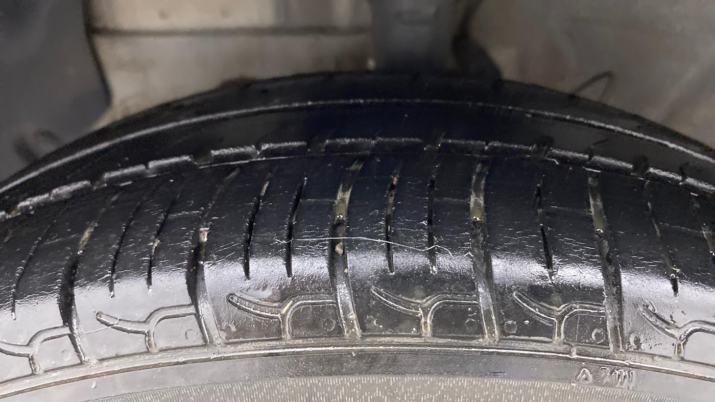 2021 Hyundai NEW SANTRO ASTA MT, Petrol, Manual, 20,837 km, Left Front Tyre Tread