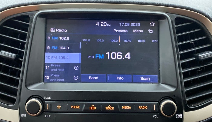 2021 Hyundai NEW SANTRO ASTA MT, Petrol, Manual, 20,837 km, Infotainment System