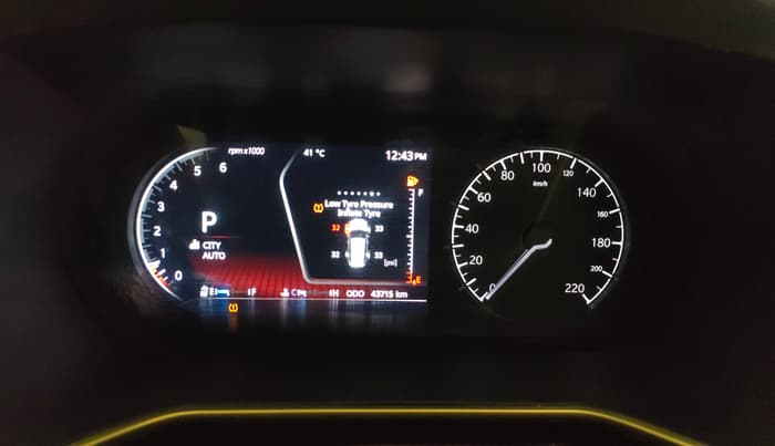 2022 Tata Safari XZA PLUS GOLD, Diesel, Automatic, 43,702 km, Odometer Image
