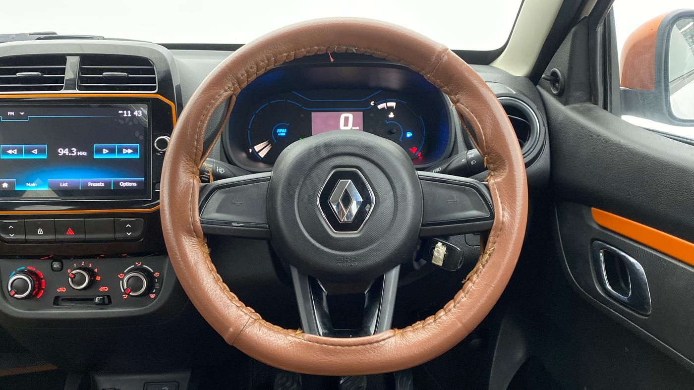 2020 Renault Kwid 1.0 CLIMBER OPT, Petrol, Manual, 40,066 km, Steering Wheel Close Up