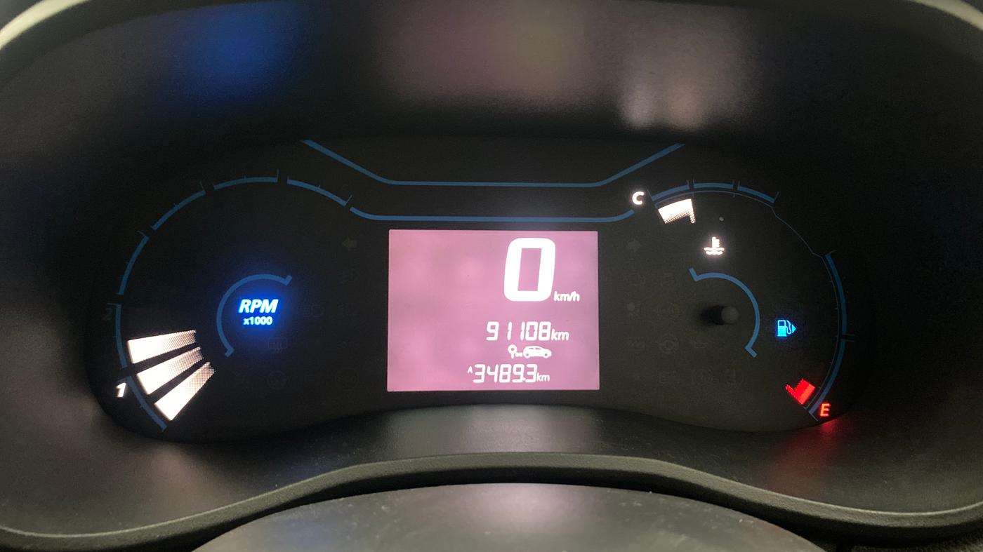 2021 Renault Kwid CLIMBER 1.0 (O), Petrol, Manual, 91,070 km, Odometer Image