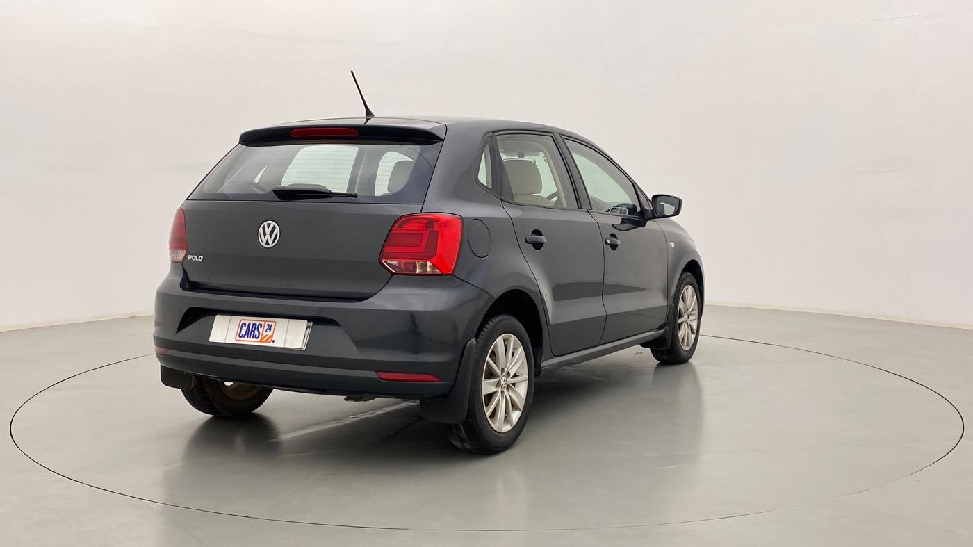2014 Volkswagen Polo HIGHLINE1.2L PETROL, Petrol, Manual, 44,704 km, Right Back Diagonal