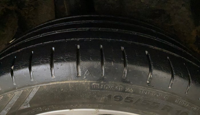 2018 Maruti Baleno ALPHA CVT PETROL 1.2, Petrol, Automatic, 77,995 km, Right Rear Tyre Tread