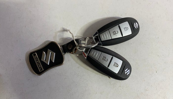 2018 Maruti Baleno ALPHA CVT PETROL 1.2, Petrol, Automatic, 77,995 km, Key Close Up