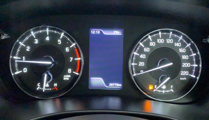 2022 Maruti Baleno ALPHA PETROL 1.2, Petrol, Manual, 26,770 km, Odometer Image