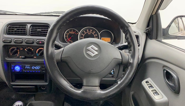 2013 Maruti Alto K10 VXI, Petrol, Manual, 74,148 km, Steering Wheel Close Up