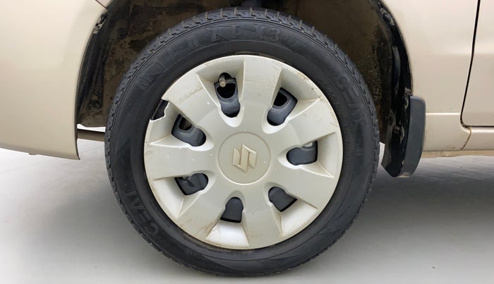 2013 Maruti Alto K10 VXI, Petrol, Manual, 74,148 km, Left Front Wheel