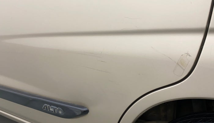 2013 Maruti Alto K10 VXI, Petrol, Manual, 74,148 km, Rear left door - Slightly dented