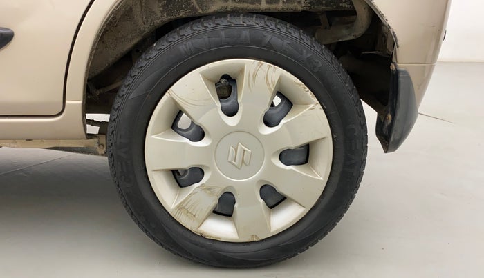 2013 Maruti Alto K10 VXI, Petrol, Manual, 74,148 km, Left Rear Wheel