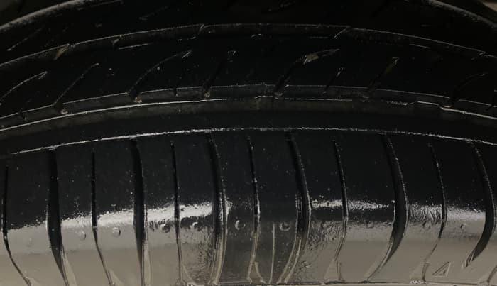 2015 Tata Nano TWIST XTA, Petrol, Automatic, 34,482 km, Right Rear Tyre Tread