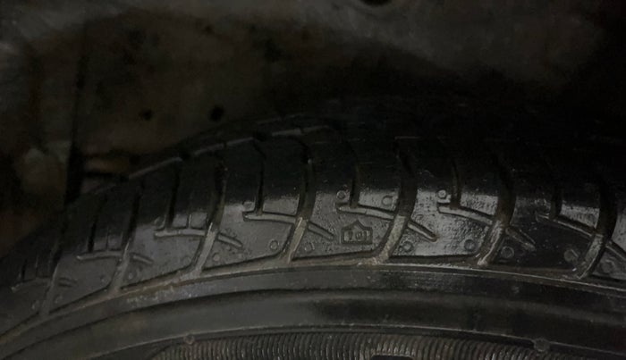 2017 Maruti Celerio VXI AMT, Petrol, Automatic, 37,245 km, Left Rear Tyre Tread