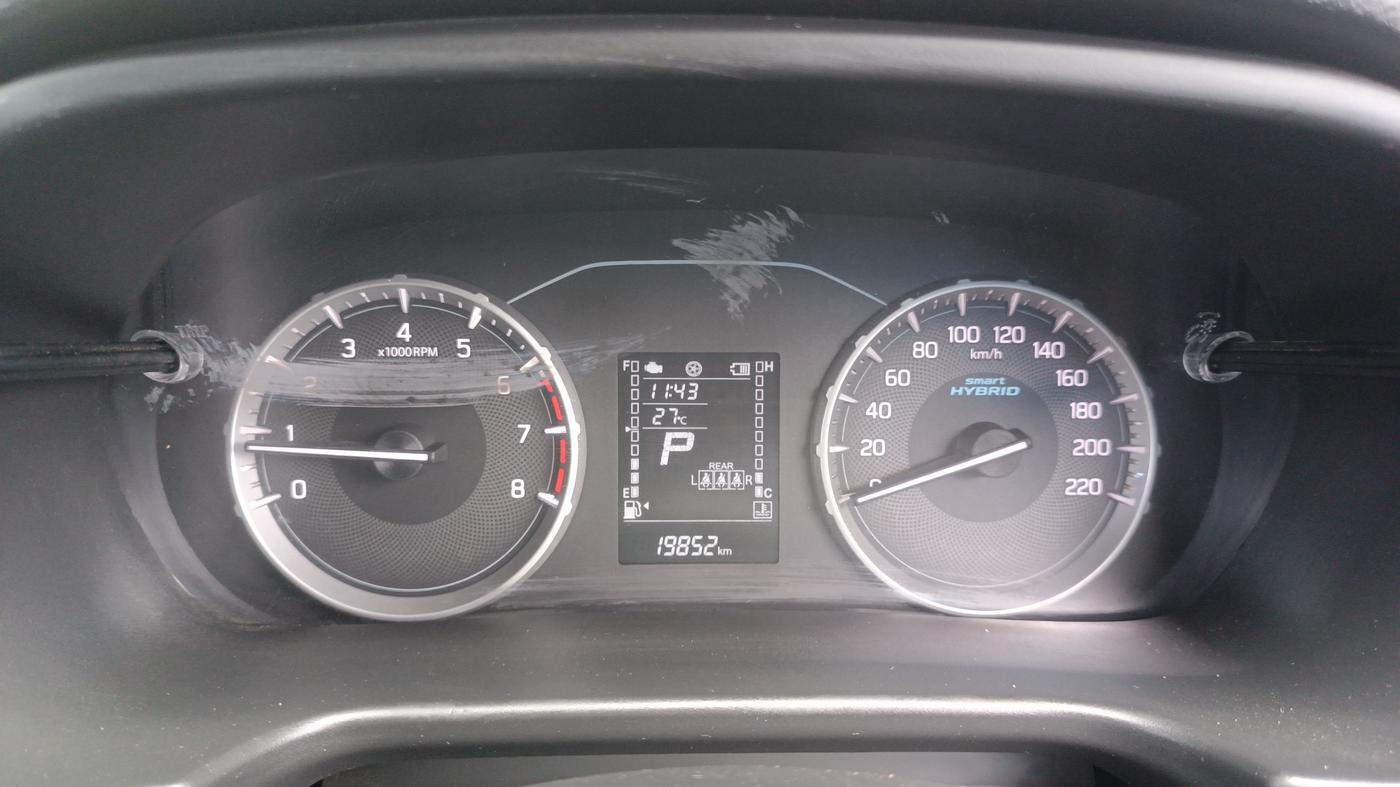 2024 Maruti BREZZA VXI AT SMART HYBRID, Petrol, Automatic, 19,851 km, Odometer Image