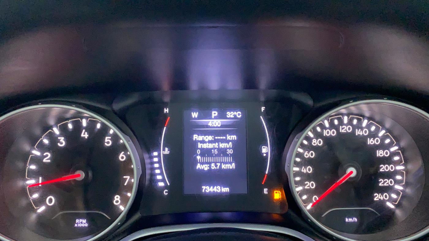 2018 Jeep Compass LIMITED 1.4 AT, Petrol, Automatic, 73,576 km, Odometer Image