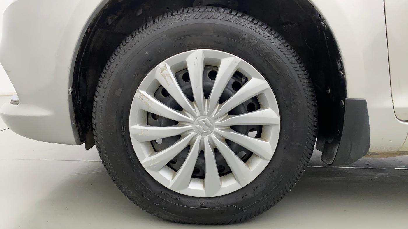 2015 Maruti Swift Dzire VXI, Petrol, Manual, 10,155 km, Left Front Wheel