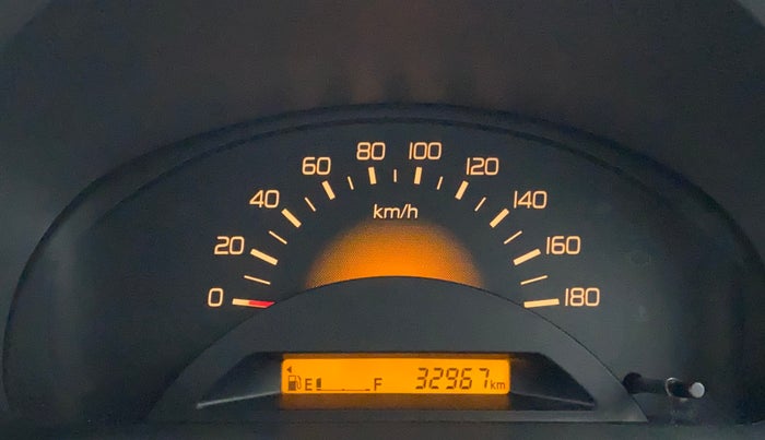 2012 Maruti Wagon R 1.0 LXI, Petrol, Manual, 32,967 km, Odometer Image