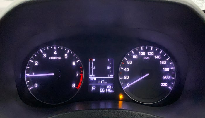 2016 Hyundai Creta SX PLUS AT 1.6 PETROL, Petrol, Automatic, 86,100 km, Odometer Image