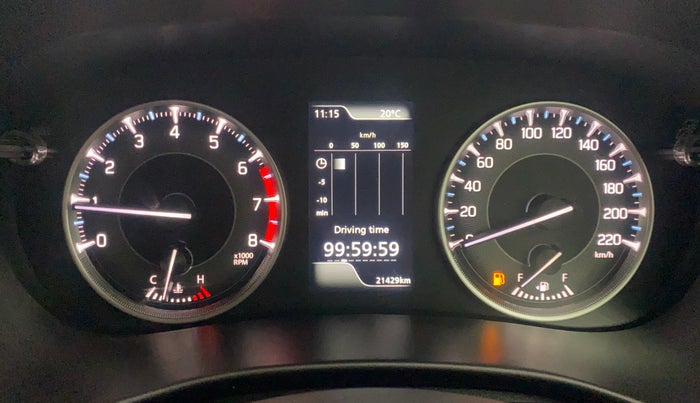 2024 Toyota Urban Cruiser Taisor V 1.0 Petrol MT, Petrol, Manual, 21,390 km, Odometer Image