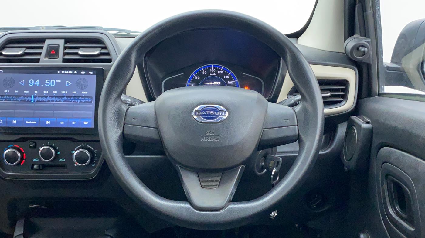 2020 Datsun Redi Go A, CNG, Manual, 41,811 km, Steering Wheel Close Up