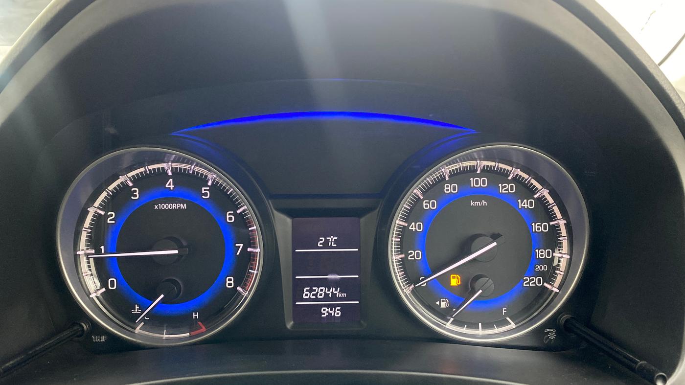 2016 Maruti Baleno DELTA PETROL 1.2, Petrol, Manual, 62,834 km, Odometer Image